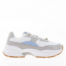 Женские кроссовки Tommy Hilfiger Chunky Feminine Runner Hardware FW0FW07703-PQT - бело-серые