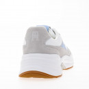 Женские кроссовки Tommy Hilfiger Chunky Feminine Runner Hardware FW0FW07703-PQT - бело-серые
