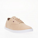 Кроссовки Tommy Hilfiger Canvas Lace Up FW0FW07805-TRY - розовые
