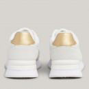 Женские кроссовки Tommy Hilfiger Lux Monogram Runner FW0FW07816-YBS - белые
