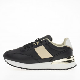 Женские кроссовки Tommy Hilfiger Elevated Feminine Runner Hw FW0FW07830-BDS - черные