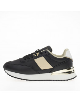 Женские кроссовки Tommy Hilfiger Elevated Feminine Runner Hw FW0FW07830-BDS - черные