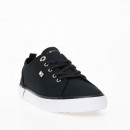 Кроссовки Tommy Hilfiger Vulc Canvas FW0FW08063-BDS - черные