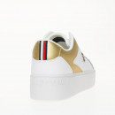Женские кроссовки Tommy Hilfiger Platform Court FW0FW08073-0K6 - белые