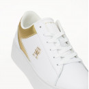 Женские кроссовки Tommy Hilfiger Platform Court FW0FW08073-0K6 - белые