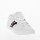 Женские кроссовки Tommy Hilfiger Icon Court Sneakers Stripes FW0FW08110-YBL - белые