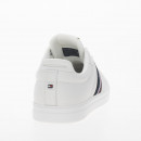 Женские кроссовки Tommy Hilfiger Icon Court Sneakers Stripes FW0FW08110-YBL - белые