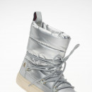 Ботинки Tommy Hilfiger Lace-Up Metallic Snowboot FW0FW08442-0IN - серебристые