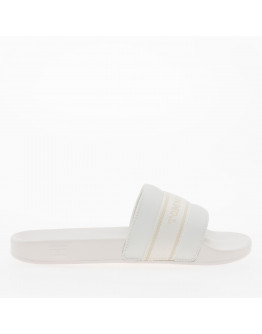 Шлепанцы Tommy Hilfiger Poolside With Webbing Slide FW0FW08529-YBL - белые