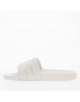 Шлепанцы Tommy Hilfiger Poolside With Webbing Slide FW0FW08529-YBL - белые