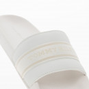 Шлепанцы Tommy Hilfiger Poolside With Webbing Slide FW0FW08529-YBL - белые