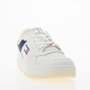 Кроссовки Tommy Jeans Premium Leather Basketball EM0EM01216-0GY - белые