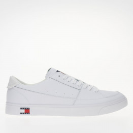 Мужская обувь Tommy Jeans Vulcanized Essential EM0EM01398-YBS - белые