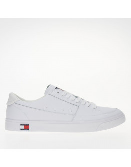 Мужская обувь Tommy Jeans Vulcanized Essential EM0EM01398-YBS - белые