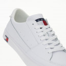 Мужская обувь Tommy Jeans Vulcanized Essential EM0EM01398-YBS - белые