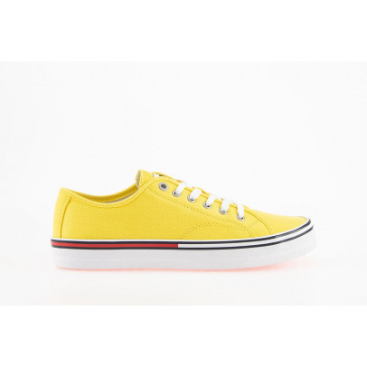 Кроссовки Tommy Jeans Essential Low EN0EN01796-ZGF - желтые