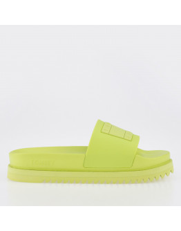 Клапки Tommy Jeans Elevated Flatform EN0EN02110-MSA - зеленые