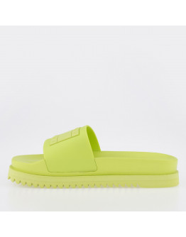 Клапки Tommy Jeans Elevated Flatform EN0EN02110-MSA - зеленые