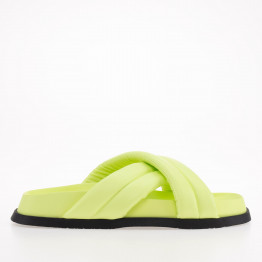 Тапочки Tommy Jeans Padded Toe Sandals EN0EN02175-MSA - зеленые