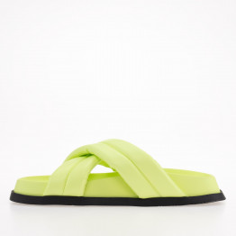 Тапочки Tommy Jeans Padded Toe Sandals EN0EN02175-MSA - зеленые