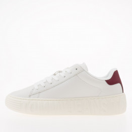 Кроссовки Tommy Jeans TJW New Cupsole Leath LC EN0EN02273-YBL - белые
