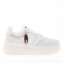 Обувь Tommy Jeans TJW Retro Flatform Charm EN0EN02421-YBL - белые