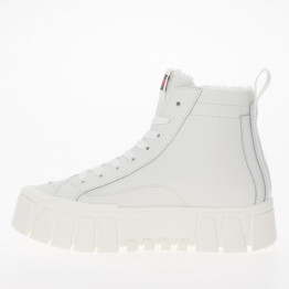 Обувь Tommy Jeans Vulc Flatform MC WL EN0EN02609-YBL - белая