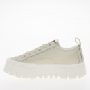Женские кроссовки Tommy Jeans Vulc Flatform LC Leather EN0EN02610-ACG - бежевые