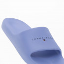 Женские шлепанцы Tommy Jeans Printed PU Pool EN0EN02693-C3S - голубые