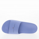 Женские шлепанцы Tommy Jeans Printed PU Pool EN0EN02693-C3S - голубые