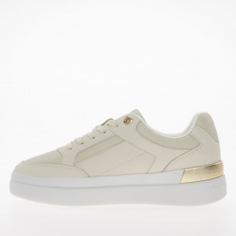 Женские кроссовки Tommy Jeans Feminine Court Sneaker FW0FW08126-ACG - бежевые