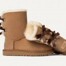 Женская обувь UGG W Bailey Bow II 1016225-CHE - коричневые