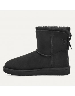 Женская обувь UGG W Mini Bailey Bow II 1016501-BLK - черные