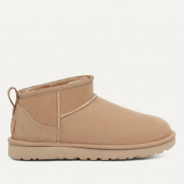 Женские ботинки Ugg W Classic Ultra Mini 1116109-SAN - бежевые