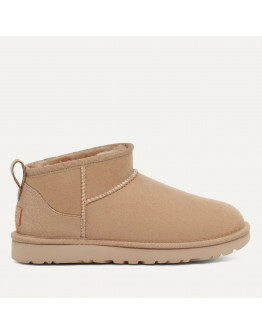 Женские ботинки Ugg W Classic Ultra Mini 1116109-SAN - бежевые