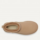 Женские ботинки Ugg W Classic Ultra Mini 1116109-SAN - бежевые