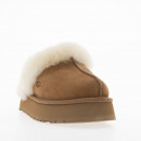 Женские сапоги Ugg Disquette Slippper 1122550-CHE - бежевые