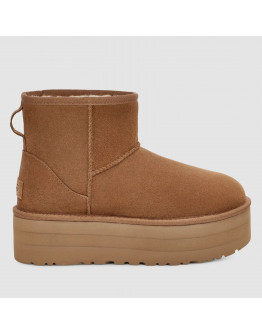 Женская обувь UGG Classic Mini Platform 1134991-CHE - коричневые