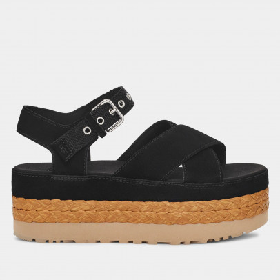 Сандалии Ugg Aubrey Platform Sandal 1152711-BLK - черные
