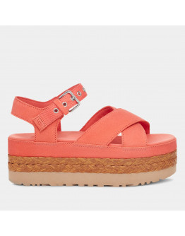 Сандалии Ugg Aubrey Platform Sandal 1152711-VCRL - оранжевые