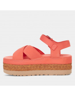 Сандалии Ugg Aubrey Platform Sandal 1152711-VCRL - оранжевые