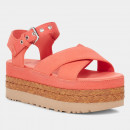 Сандалии Ugg Aubrey Platform Sandal 1152711-VCRL - оранжевые