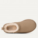 Женские ботинки Ugg Classic Micro Boot 1173891-SAN - бежевые