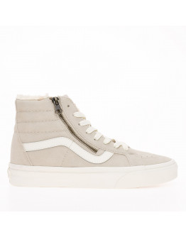 Кроссовки Vans Sk8-Hi Reissue Side Zip VN0007NZBLL1 - бежевые