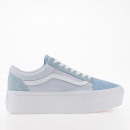 Кроссовки Vans Color Block Old Skool Stackform VN0009PZBLU1 - синие