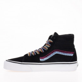 Кроссовки Vans Sk8-Hi Tapered Embroidery VN0009QPBMA1 - черные