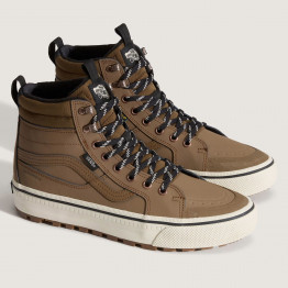 Мужская обувь Vans SK8-Hi Waterproof VN000DAQ91K1 - коричневые