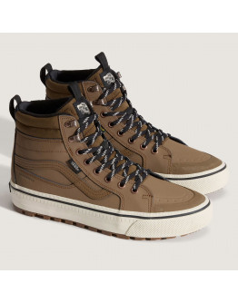 Мужская обувь Vans SK8-Hi Waterproof VN000DAQ91K1 - коричневые