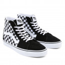 Кроссовки Vans Checkerboard SK8-HI VN0A32QGHRK1 - черные