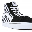 Кроссовки Vans Checkerboard SK8-HI VN0A32QGHRK1 - черные